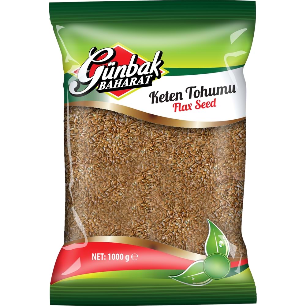Günbak Keten Tohumu Paket 1 KG