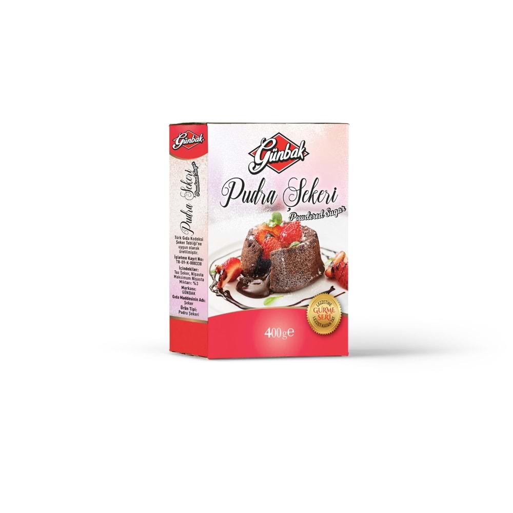 Günbak Pudra Şekeri 400 Gr