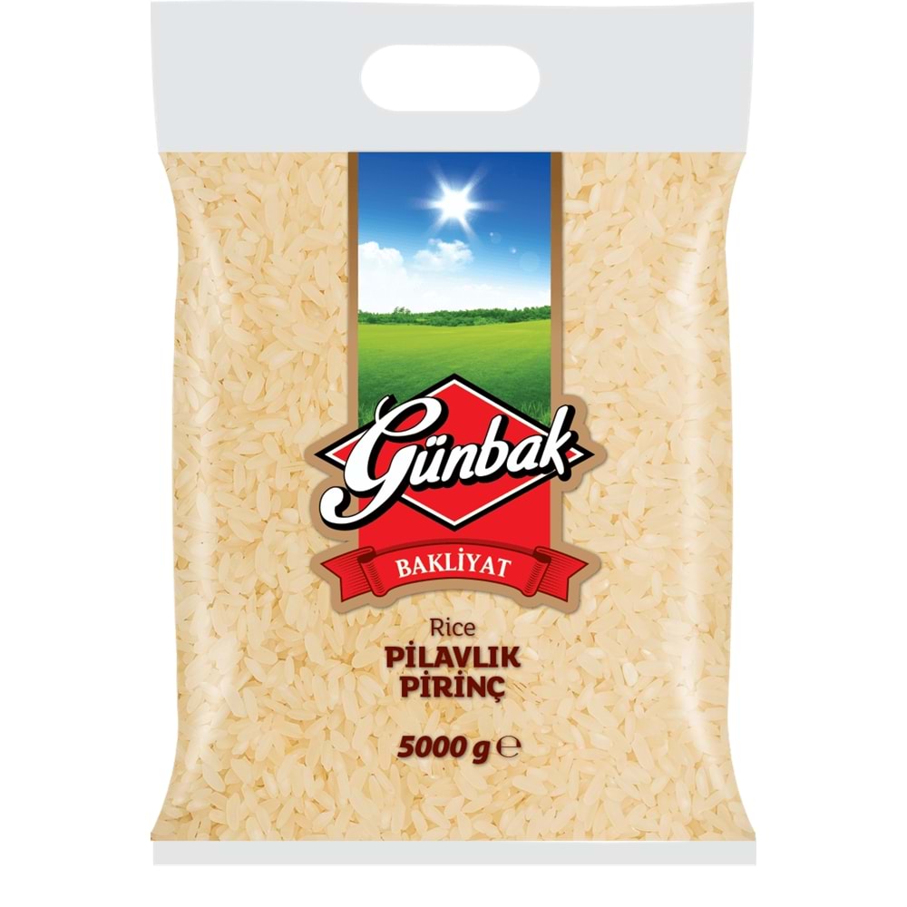Günbak Pilavlık Pirinç Dökme 5 Kg