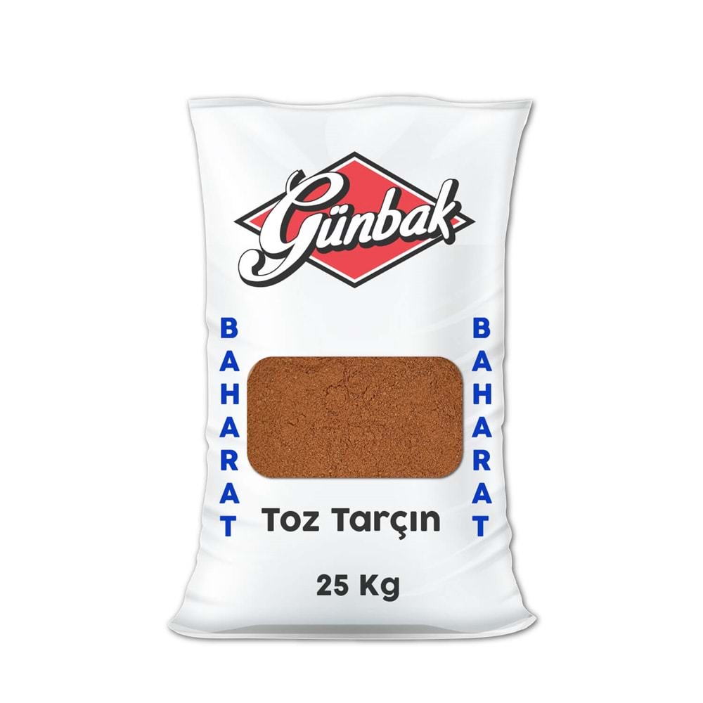 Günbak Toz Tarçın Çuval 25 Kg