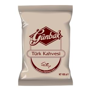 Günbak Türk Kahvesi 100 Gr Kutu 20 Adet