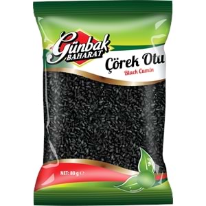 Günbak Çörek Otu Kutu 80 Gr 12 Adet