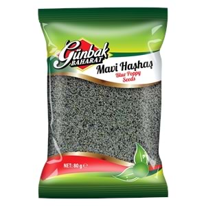 Günbak Mavi Haşhaş Kutu 80 Gr 12 Adet