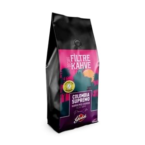 Decaff Colombia Supremo Kavrulmuş Çekirdek Kafeinsiz Filtre Kahve 1Kg