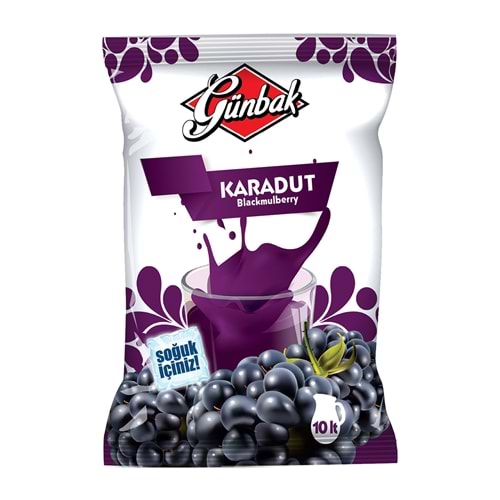 Günbak Karadut Aromalı Soğuk İçecek Tozu 450 Gr