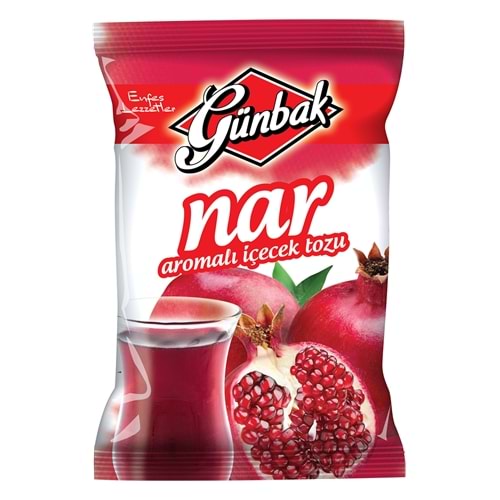 Günbak Nar Aromalı İçecek Tozu 250 Gr