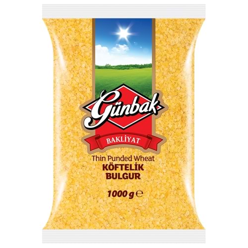 Günbak Köftelik Bulgur Paket 1 Kg
