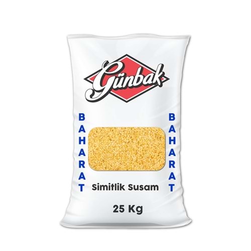 Günbak Simitlik Susam Çuval 25 Kg