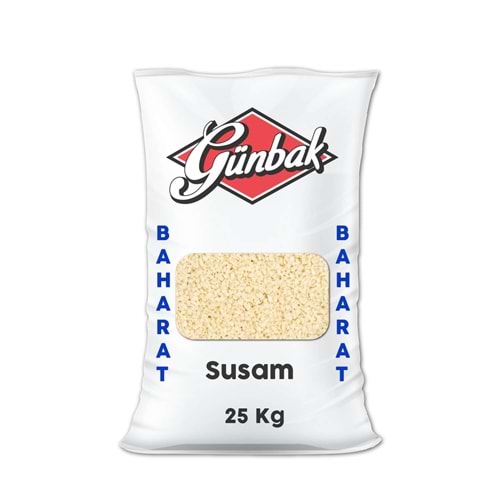 Günbak Susam Çuval 25 Kg