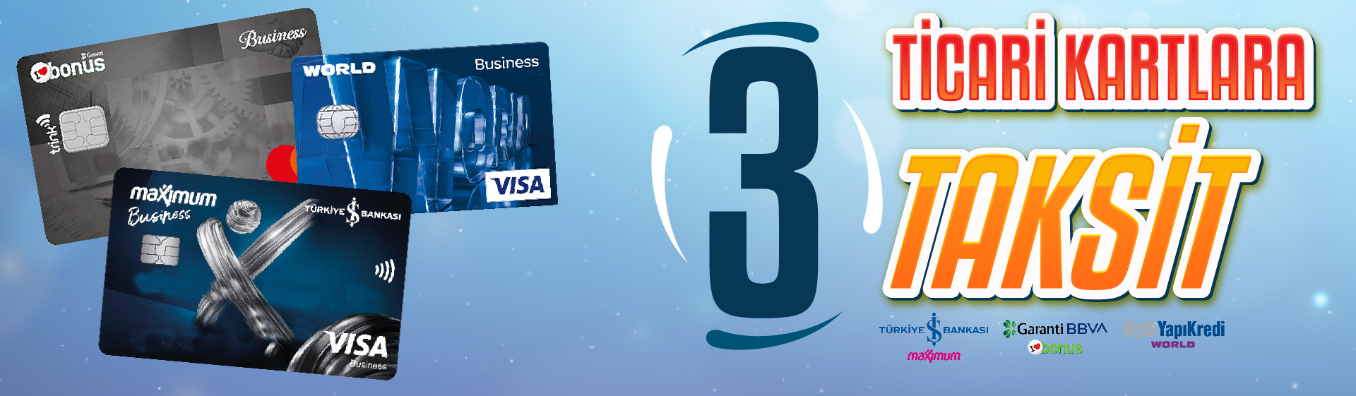 Word-Bonus-Maximum ticari kartlara 3 taksit imkanı - Baharatevim